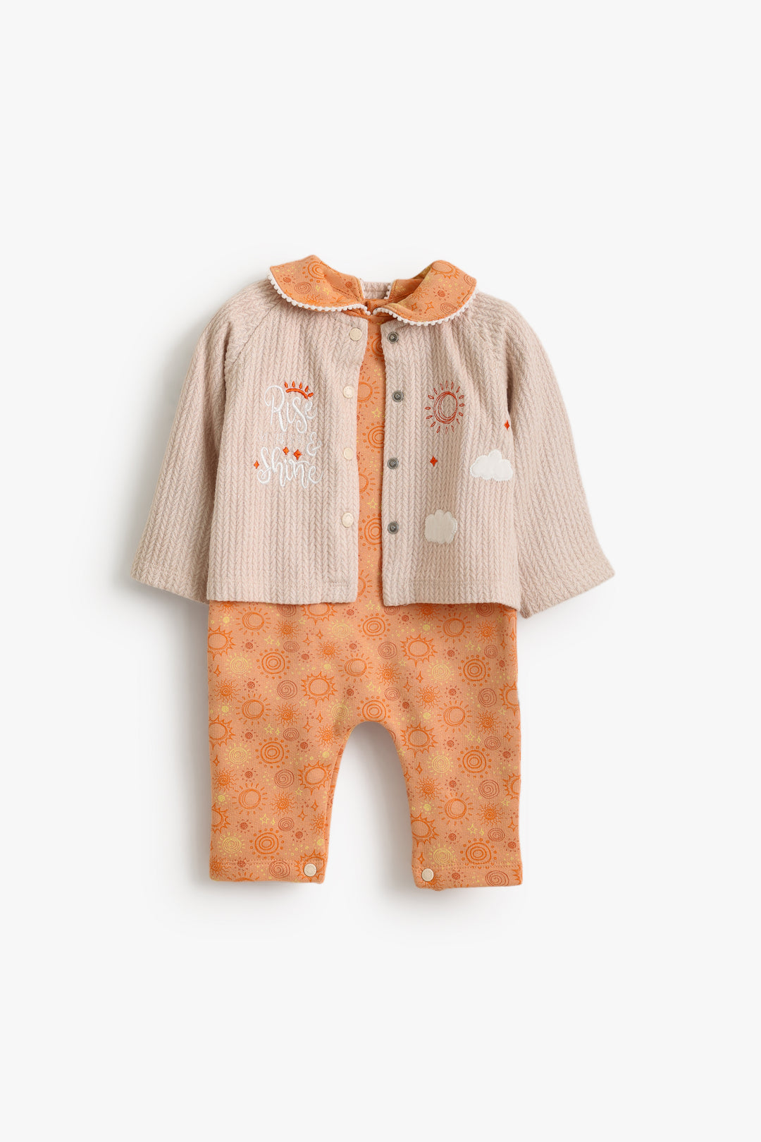 Baby Girls Sun Rise Romper Set