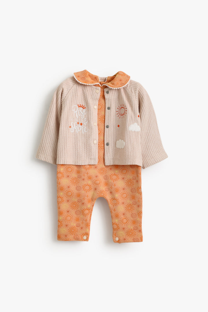 Baby Girls Sun Rise Romper Set