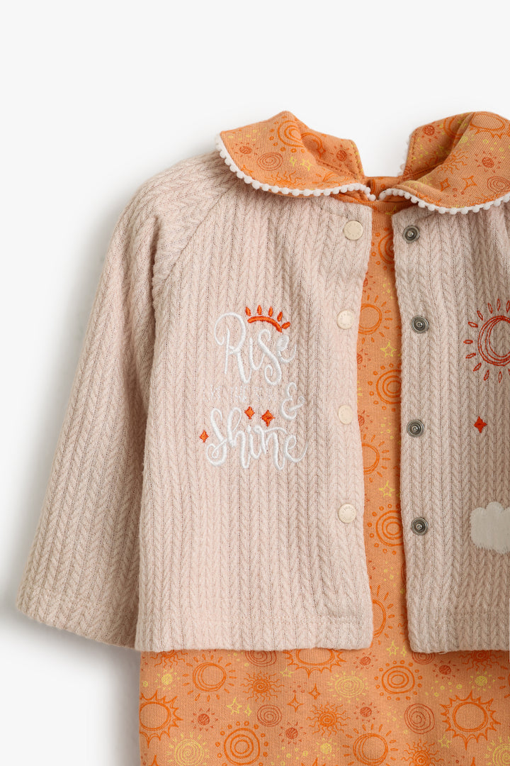 Baby Girls Sun Rise Romper Set