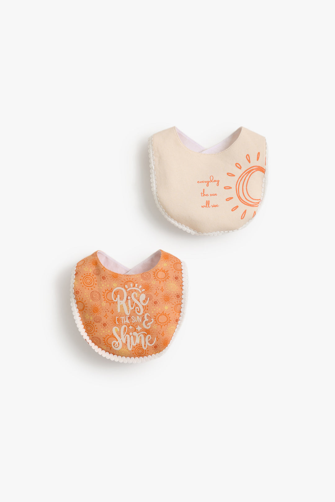 Baby Girls Sun Rise Bib Pack Of 2