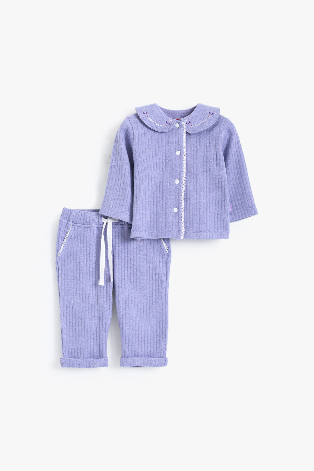 Baby Girls Lavender Pyjama Set