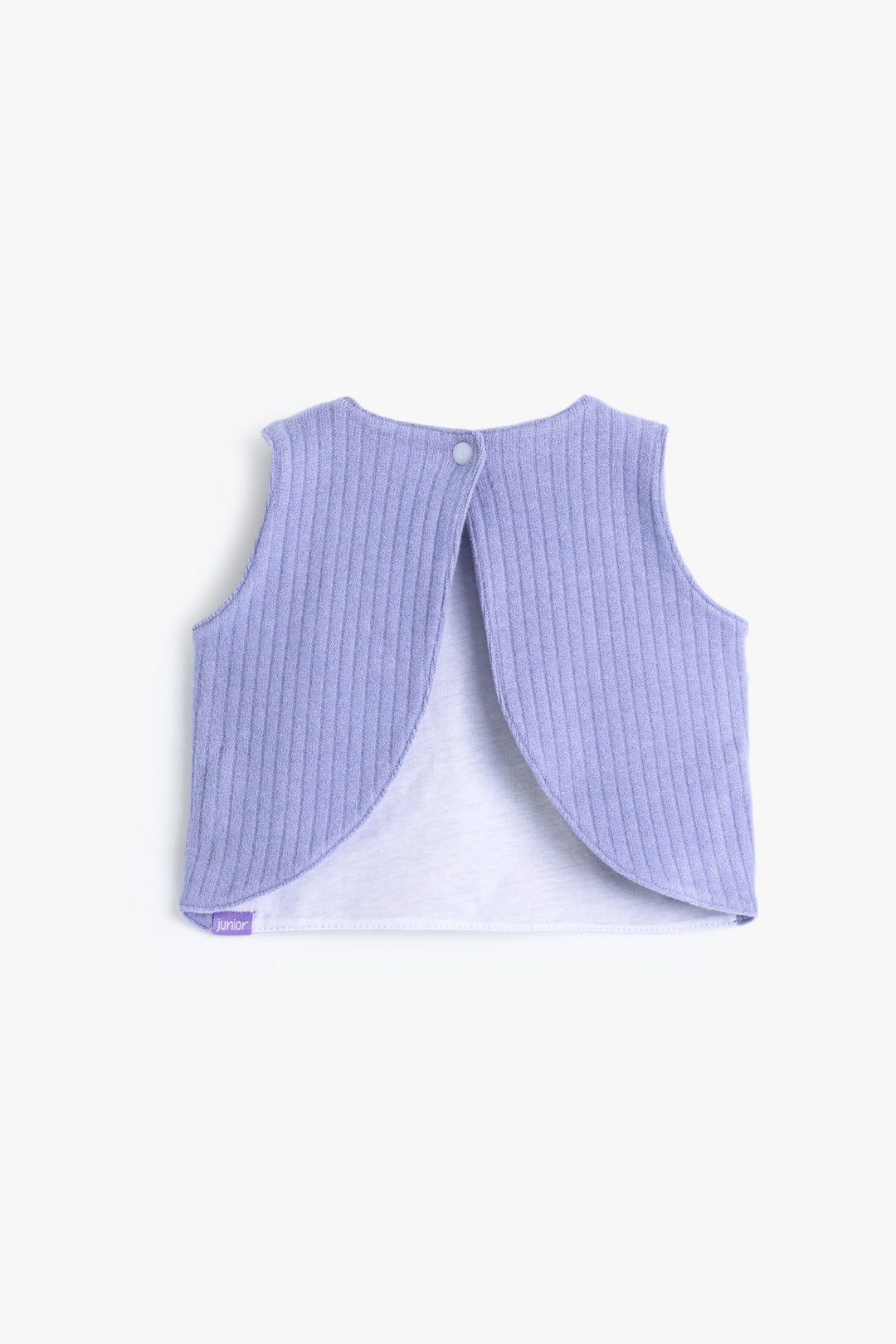 Baby Girls Lavender Sleeveless Bib