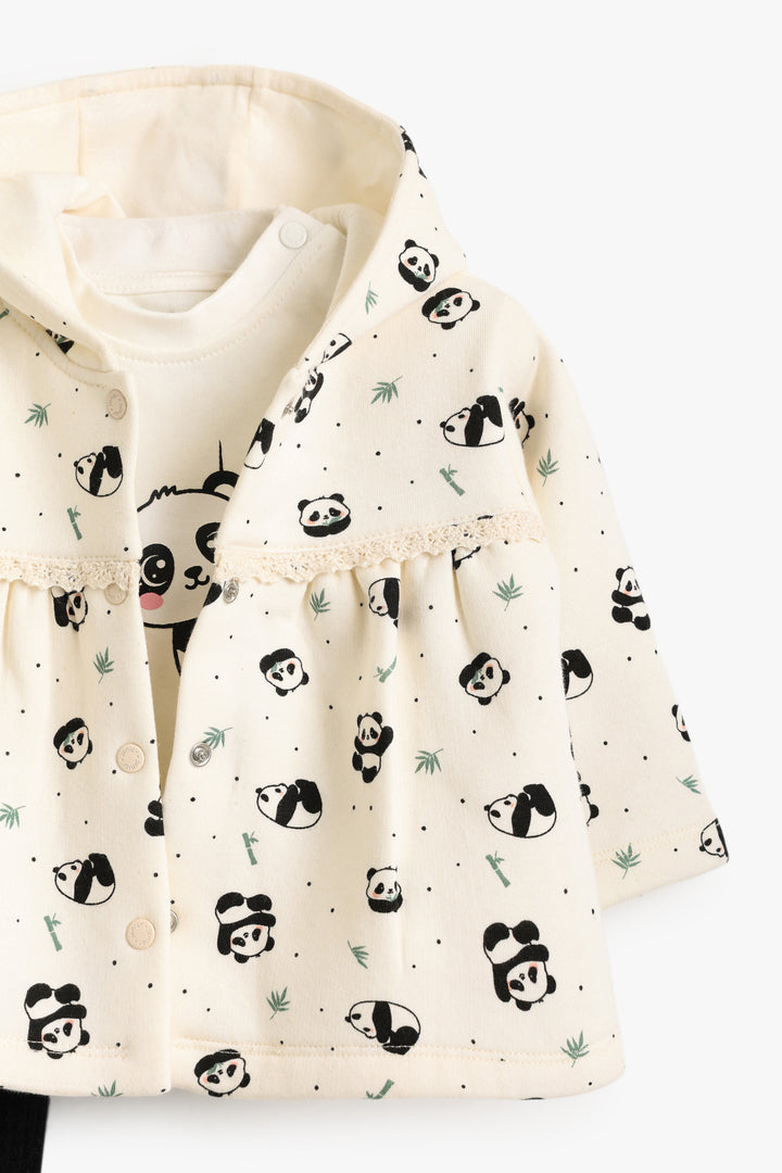Baby Girls Baby Panda Pyjama Set