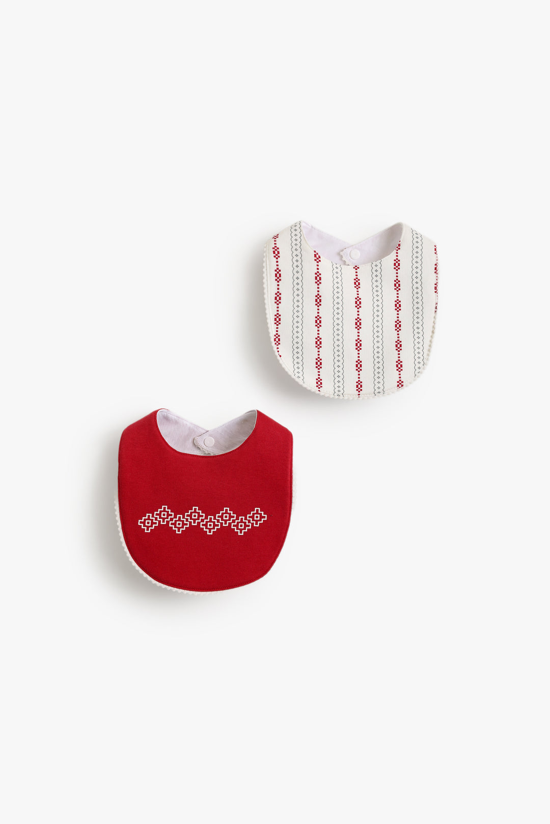 Baby Girls Vintage Bib Pack Of 2