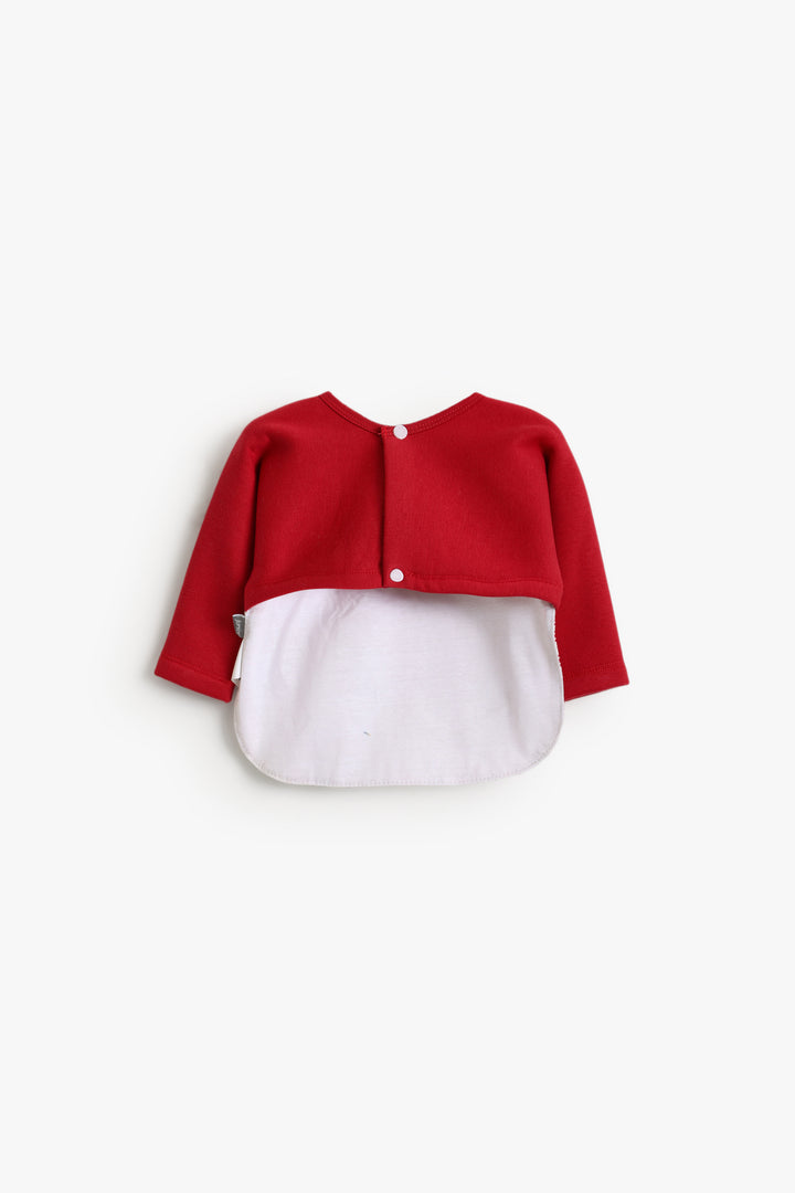 Baby Girls Vintage Long Sleeve Bib