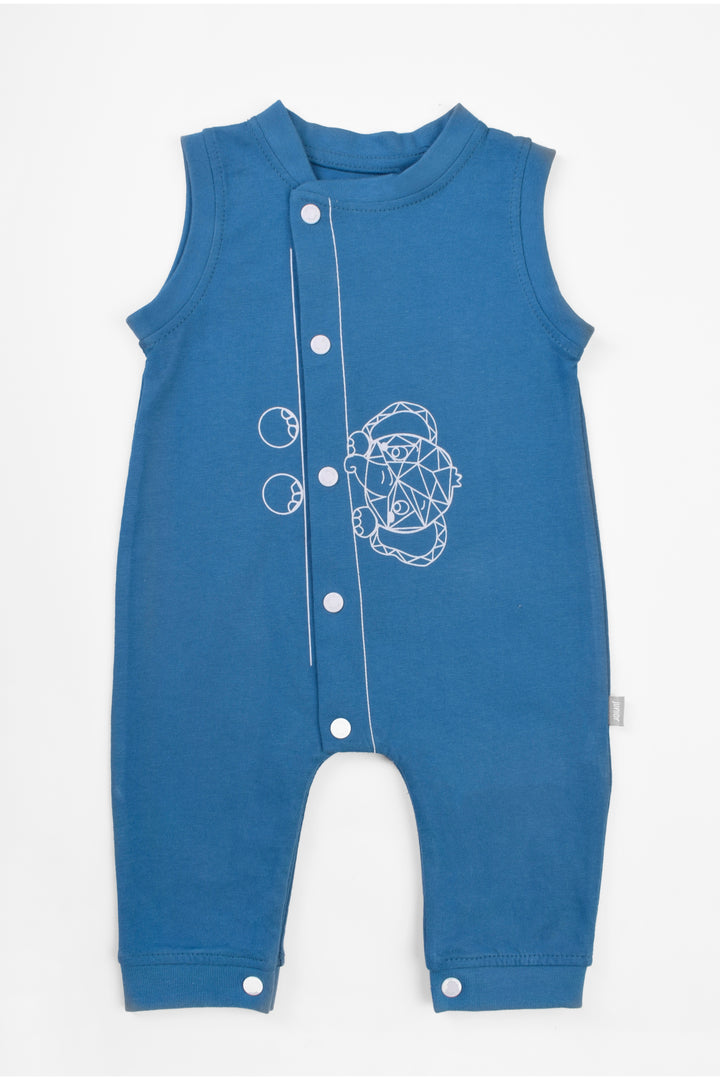 Printed Sleeveless Jumpsuit