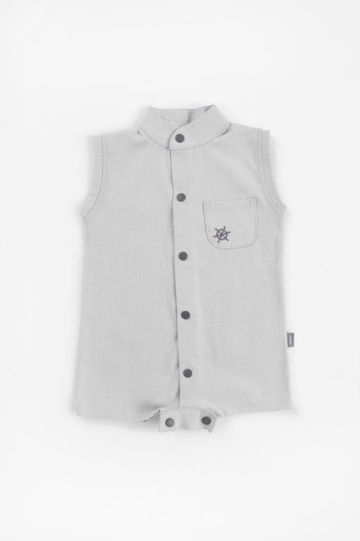 Printed Sleeveless Jumpsuit