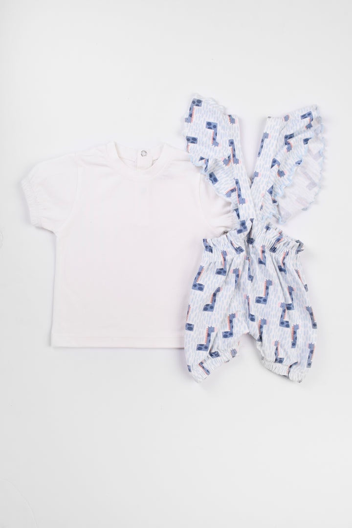 Printed Jumpsuit Set