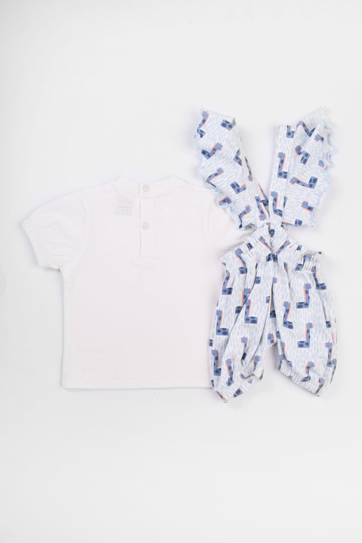 Printed Jumpsuit Set