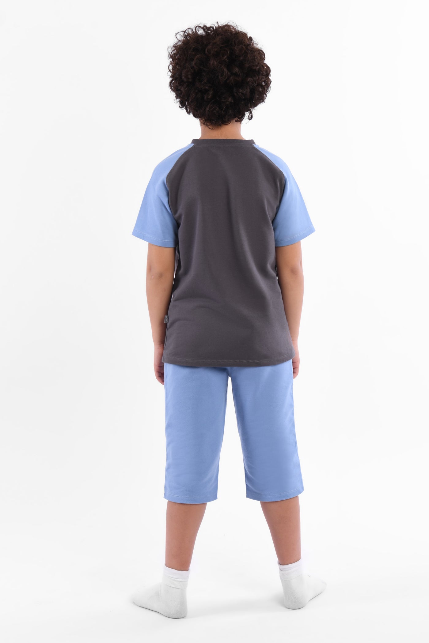 Round Loungewear Short Sleeve Set