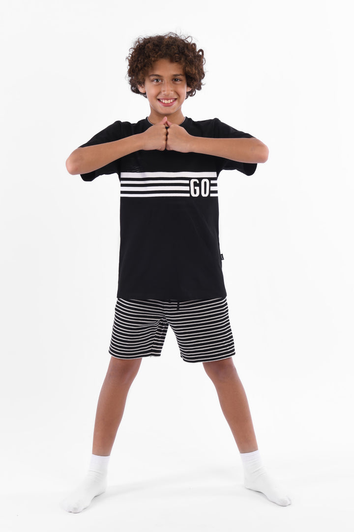 Printed Pajamas Set