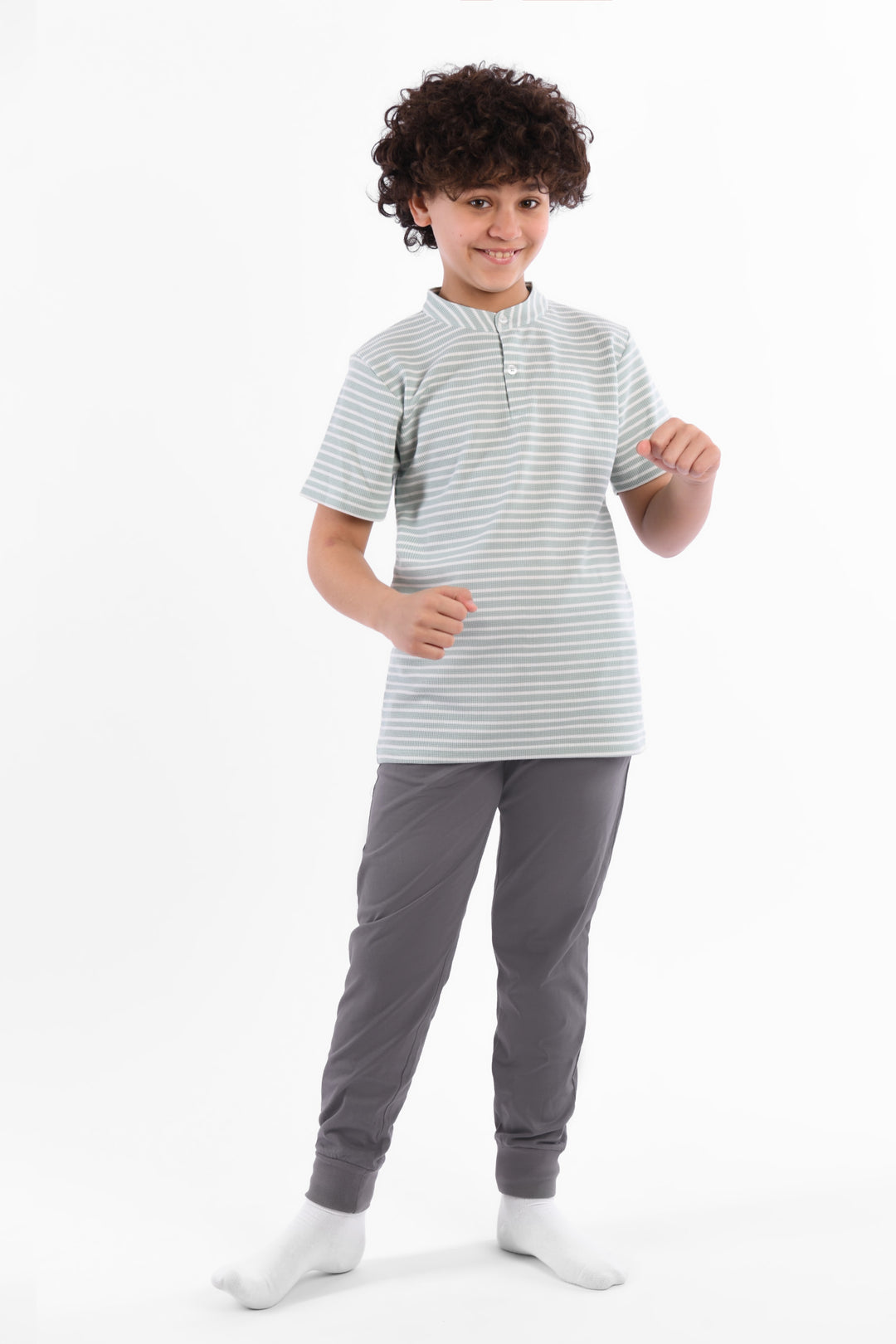 Strip Loungewear Set