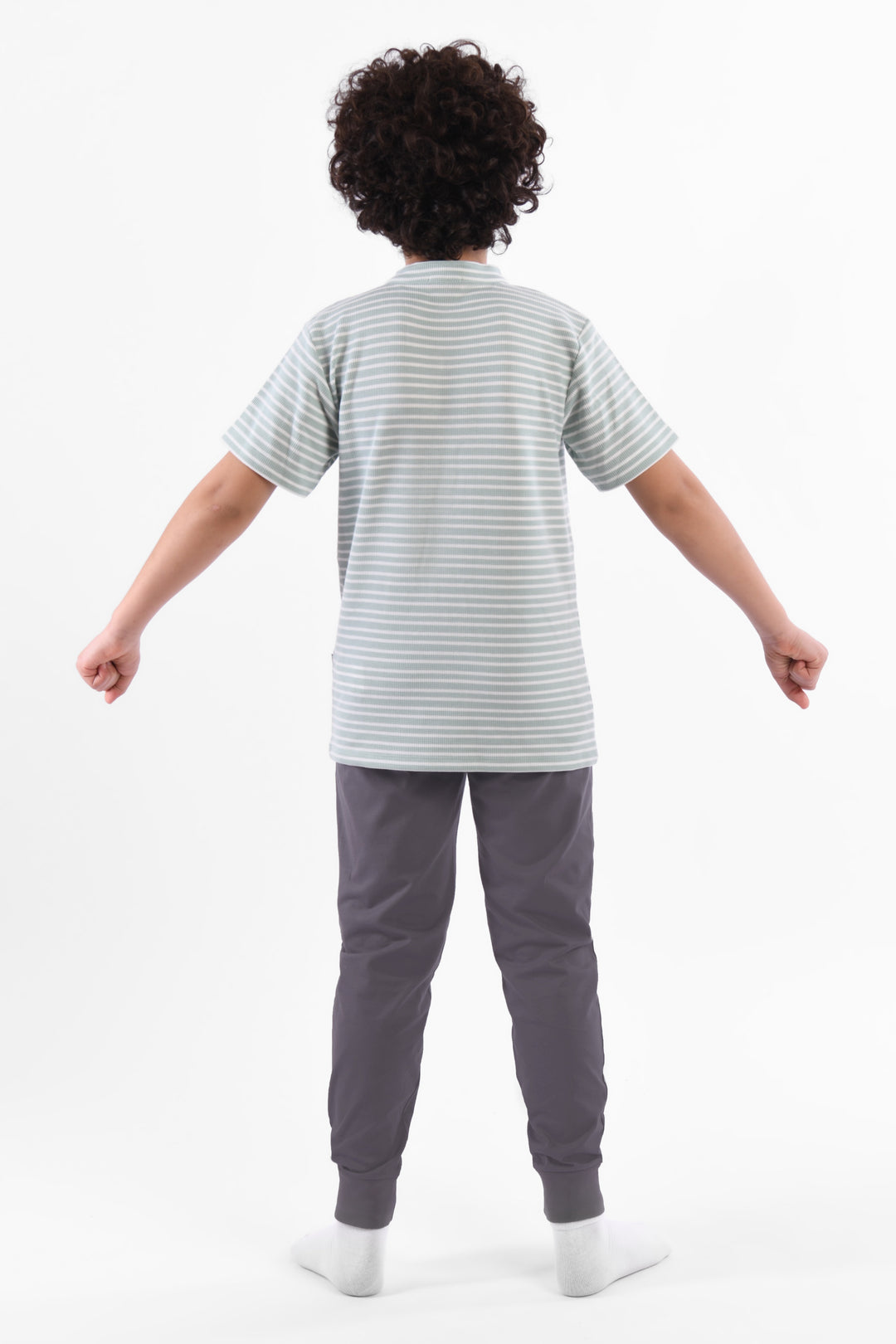 Strip Loungewear Set