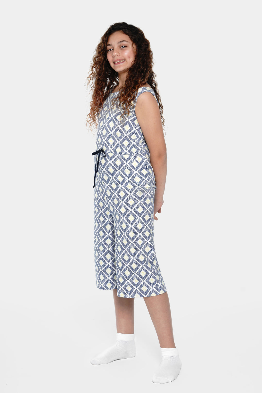 Round Printed Jumpsuit