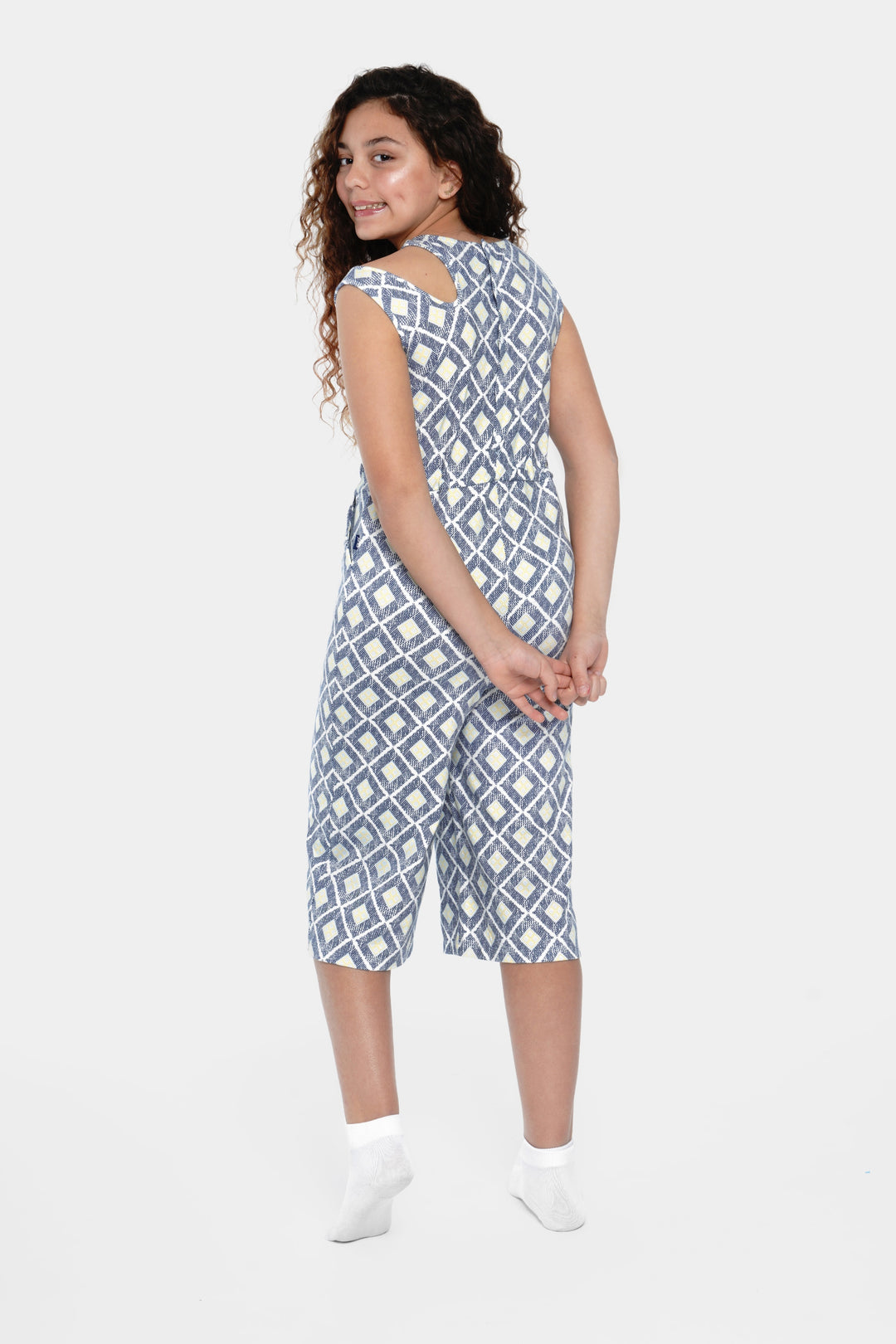 Round Printed Jumpsuit