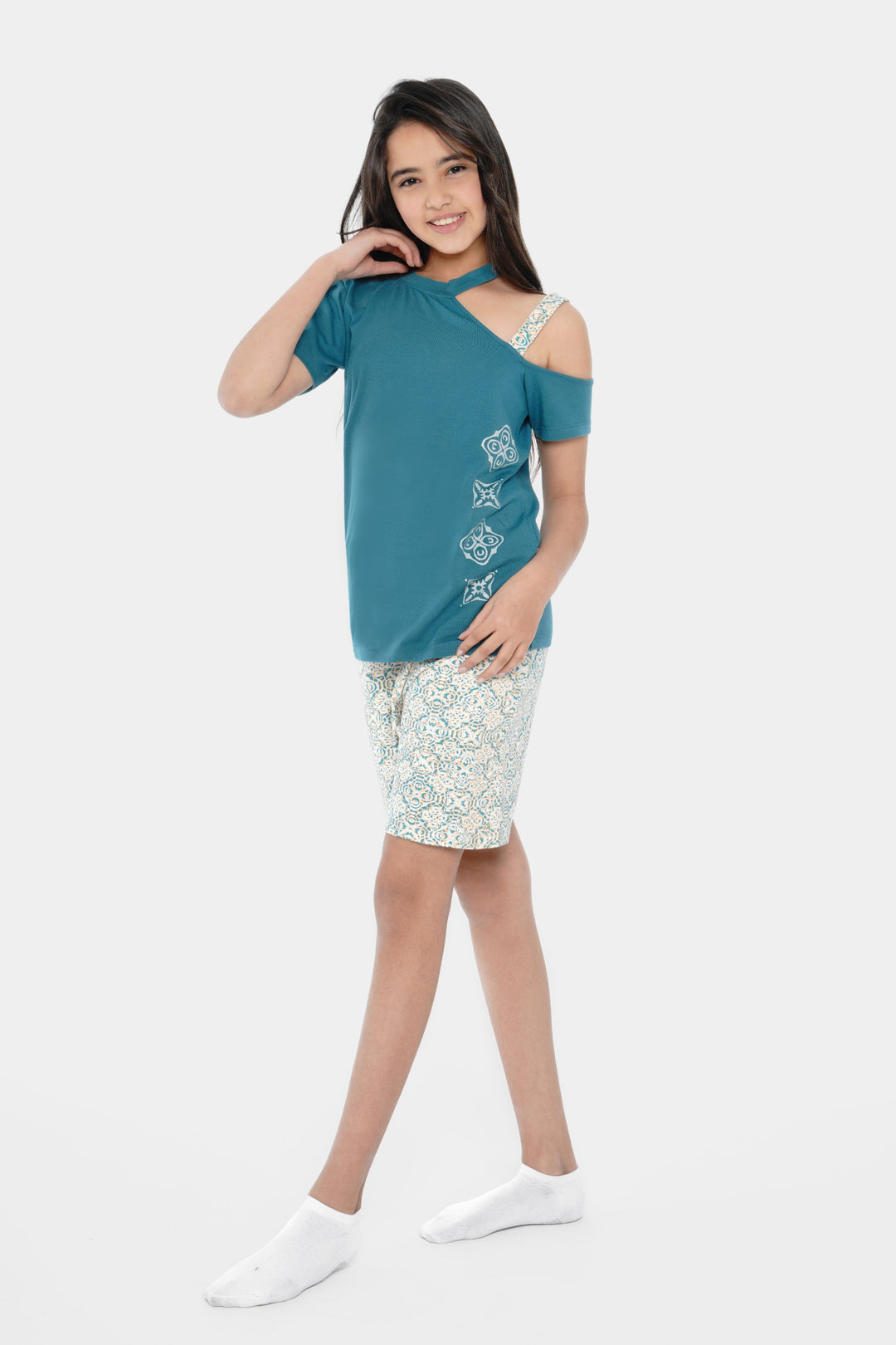Printed Pajamas Set