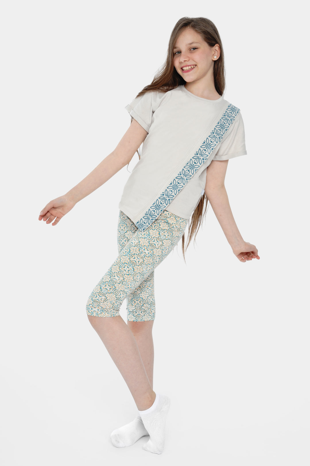 Printed Pajamas Set