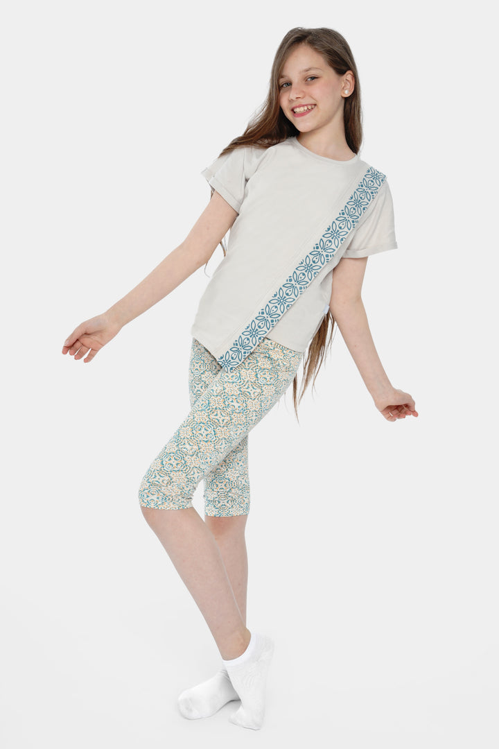 Printed Pajamas Set