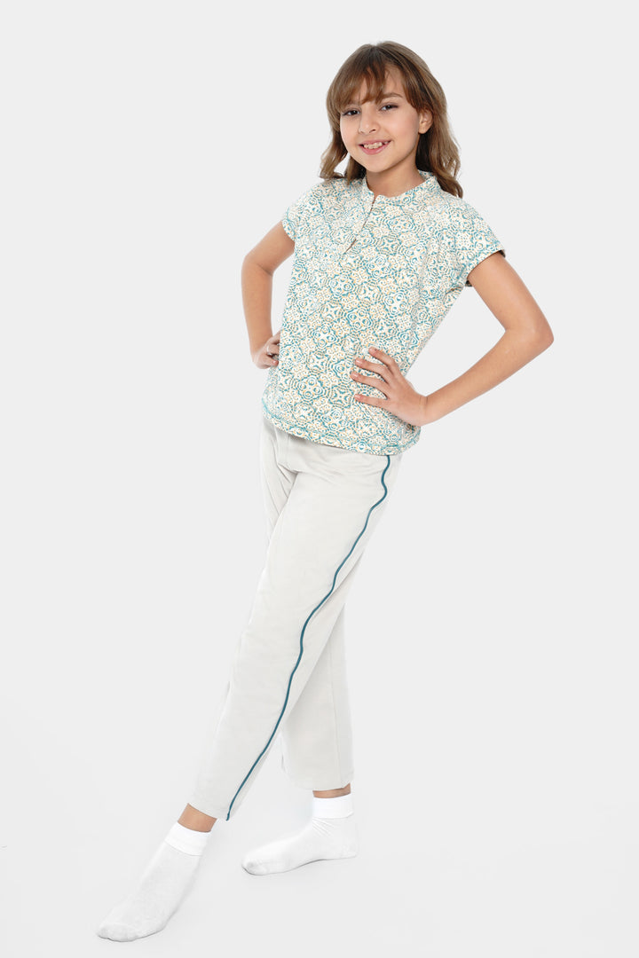 Printed Pajamas Set
