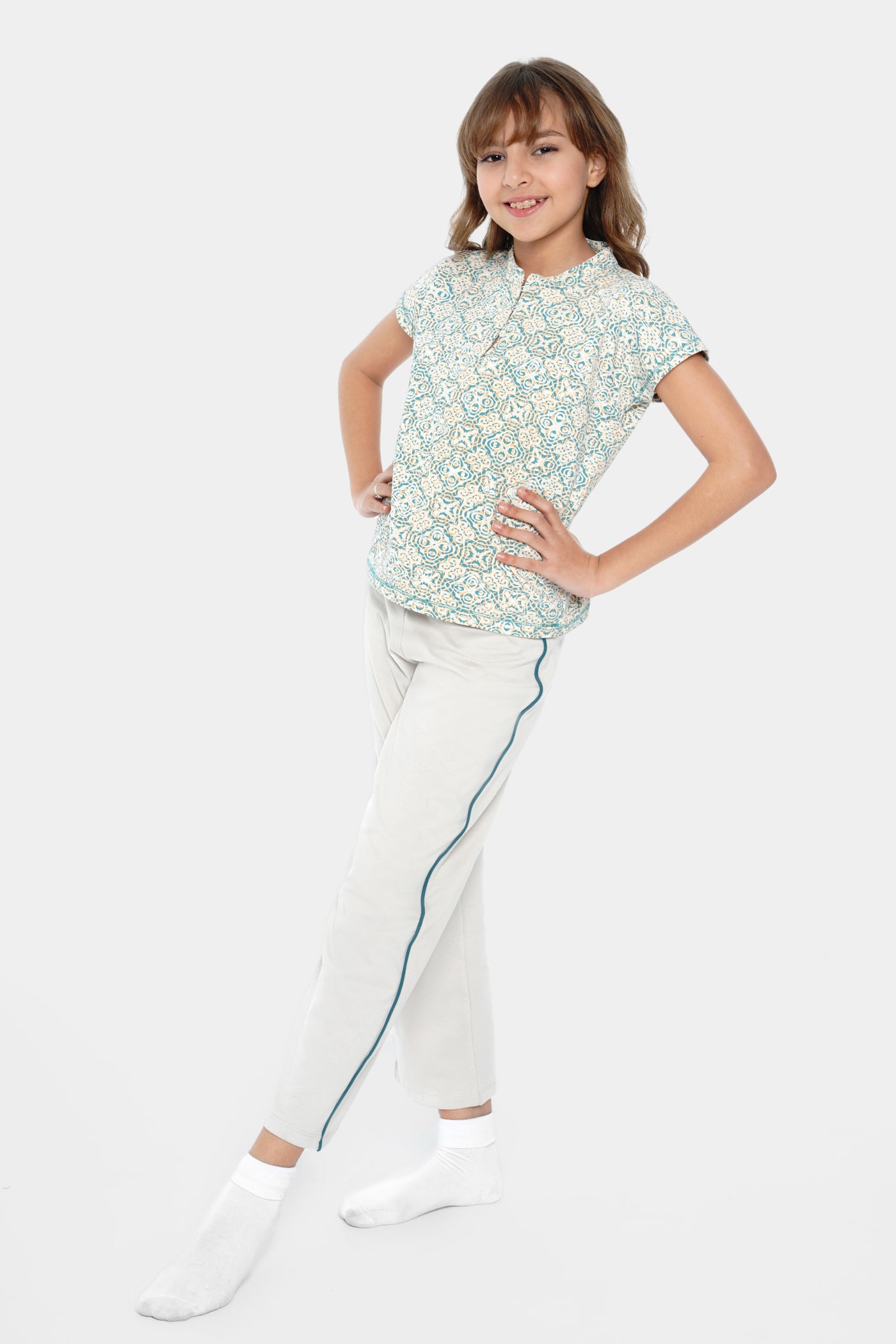 Printed pajamas Set