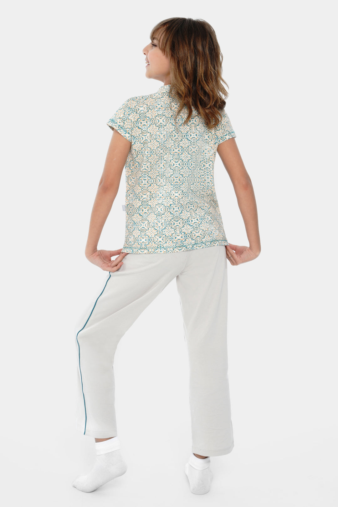 Printed Pajamas Set