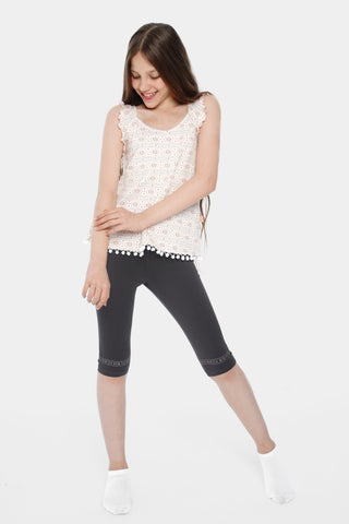 Printed Pajamas Set