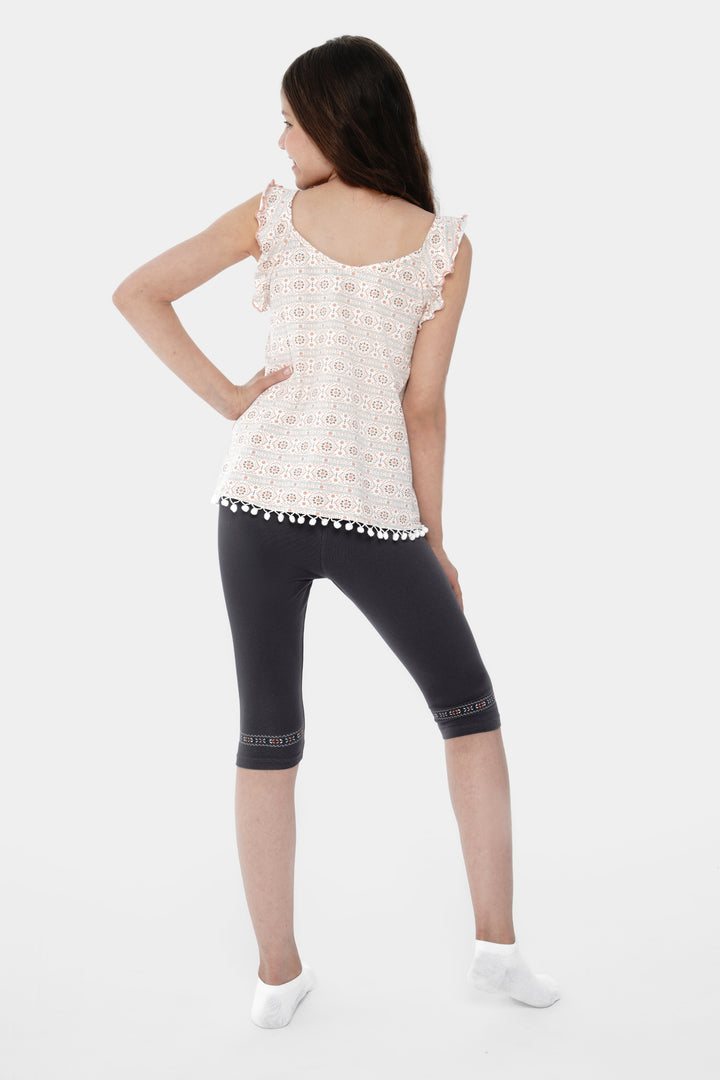 Printed Pajamas Set