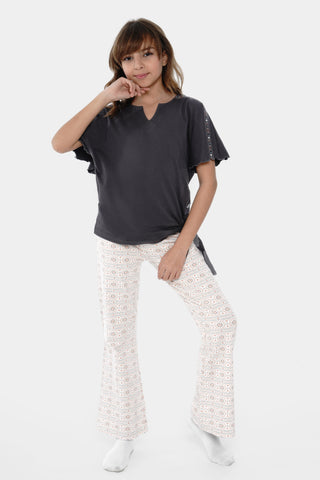 Printed Pajamas Set