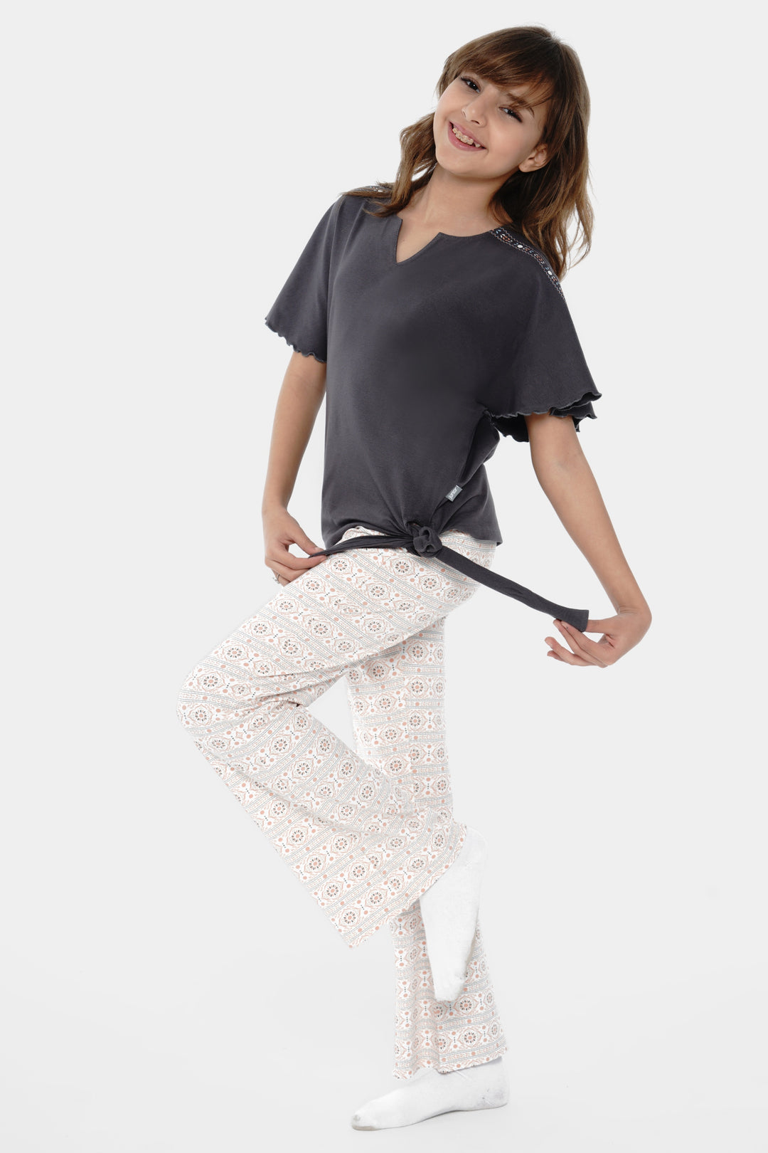 Printed Pajamas Set
