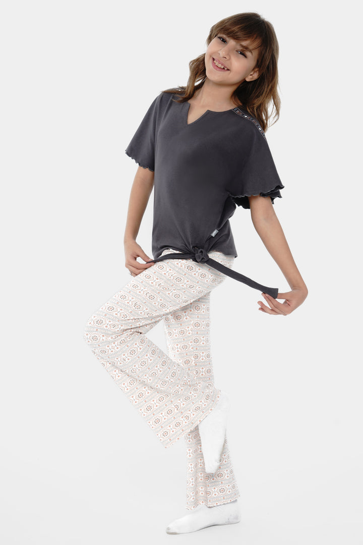 Printed Pajamas Set