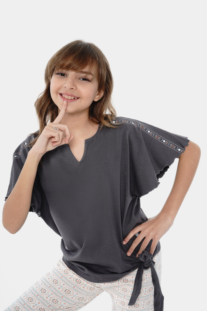Printed Pajamas Set
