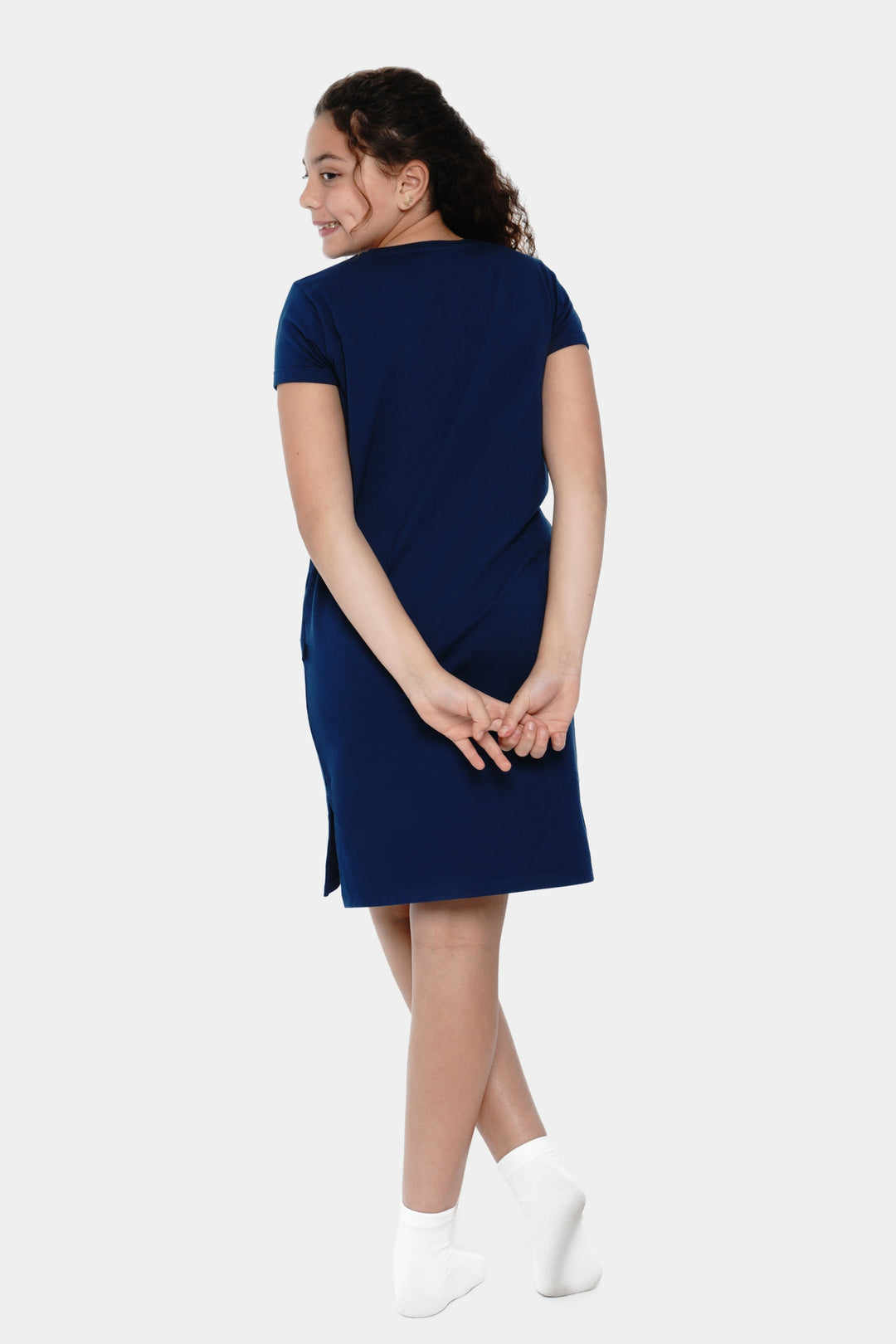 Round Printed Dress