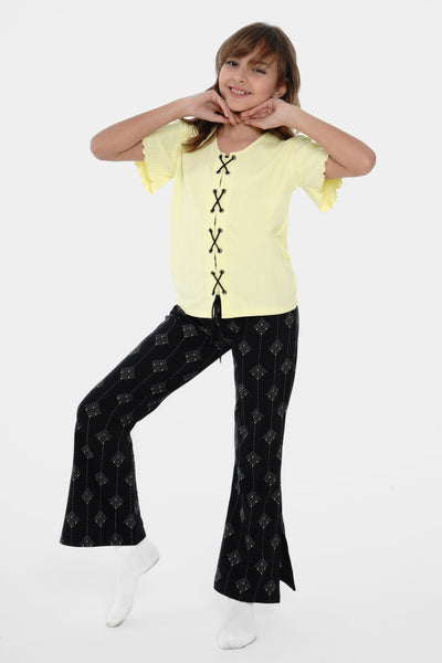 Round pajamas Set