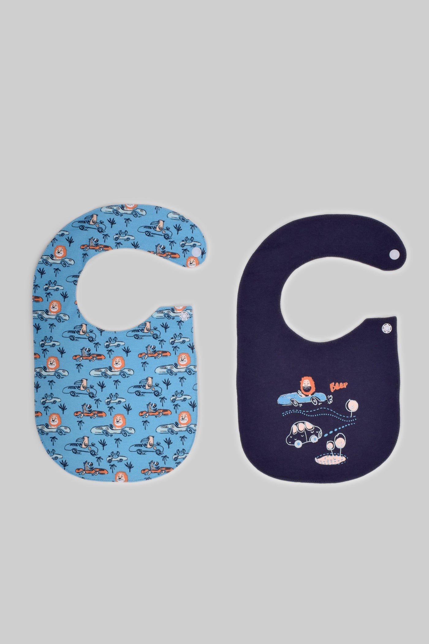 Printed Baby Bib P/2