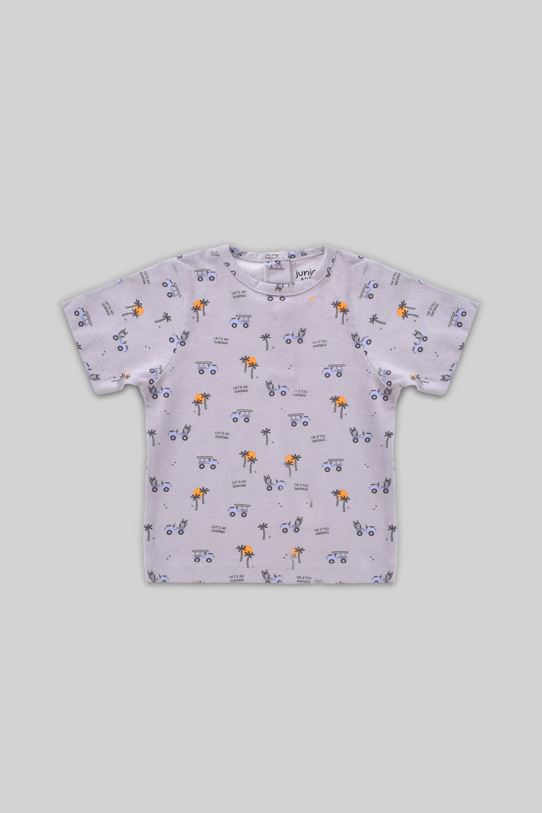 Rouned Printed Jumosuit Set