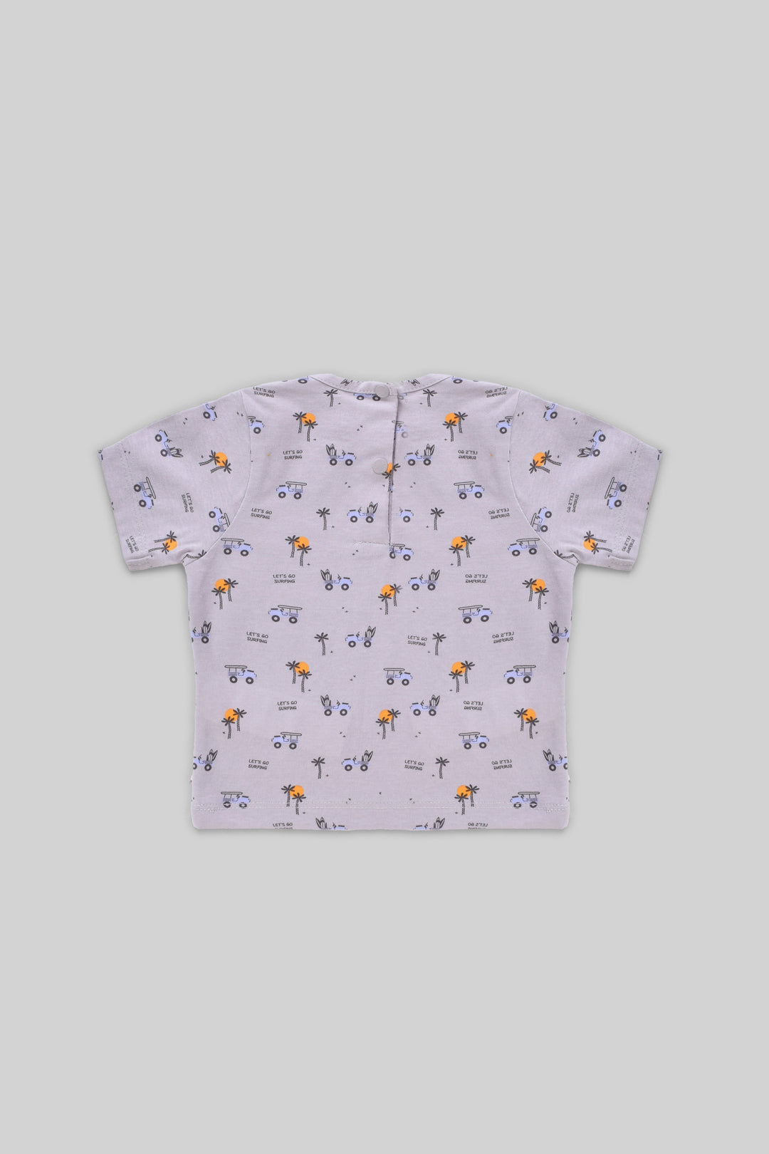 Rouned Printed Jumosuit Set