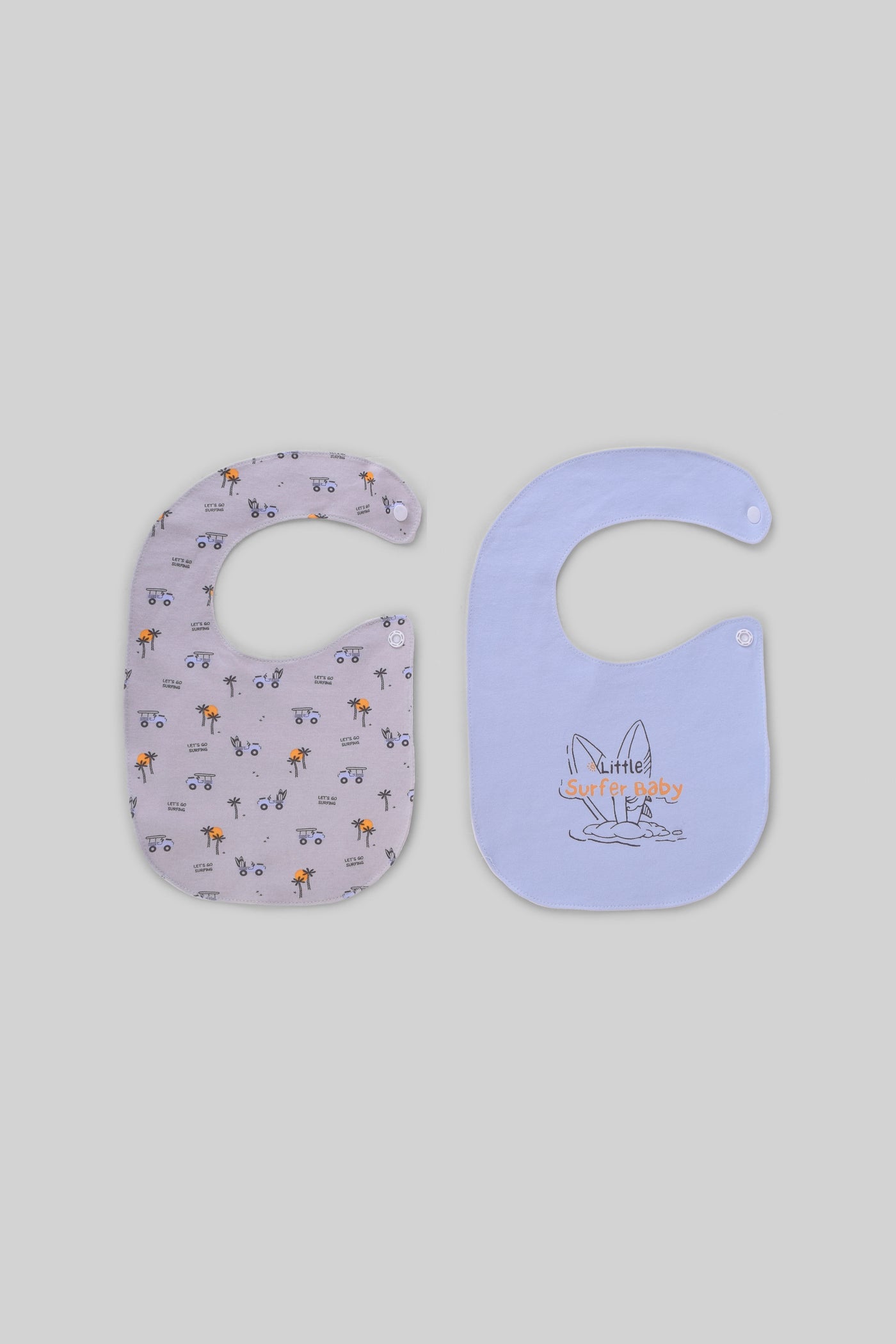 Printed Baby Bib P/2