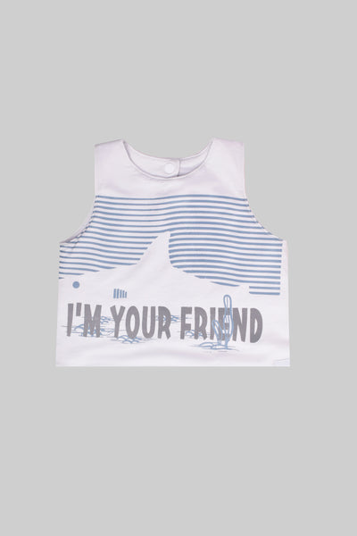 Printed Shirt Bib
