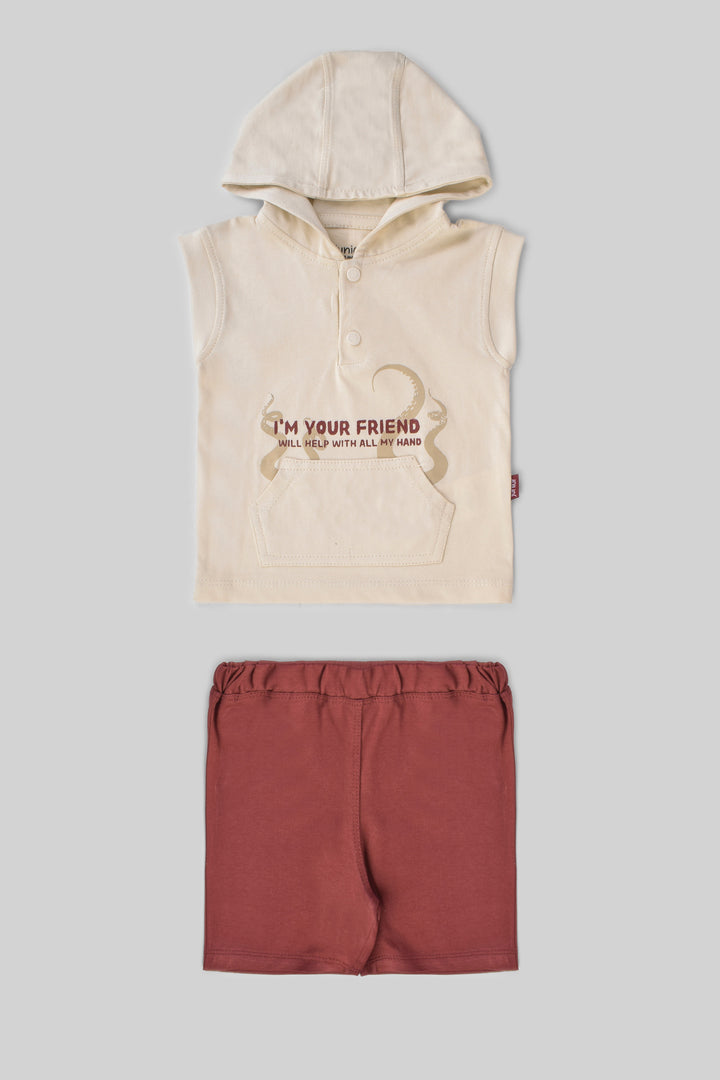 Hooded Pajamas Set