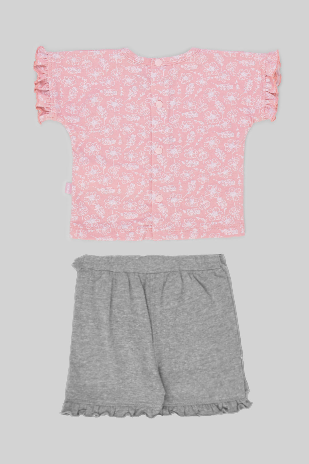 Rouned  Pajamas Set