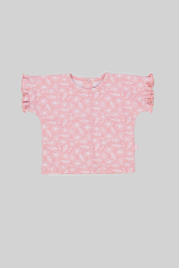 Rouned  Pajamas Set