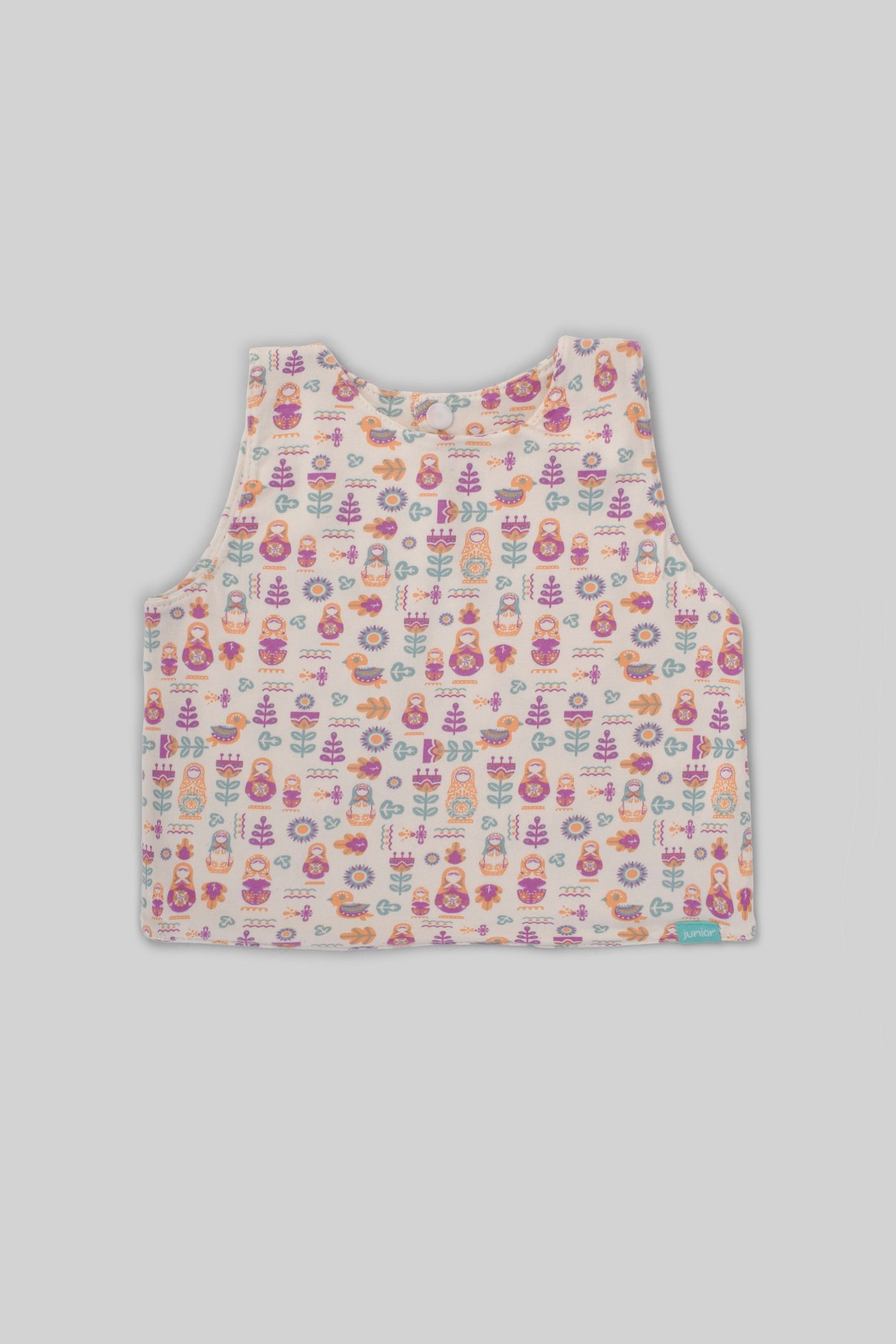 Printed Shirt Bib