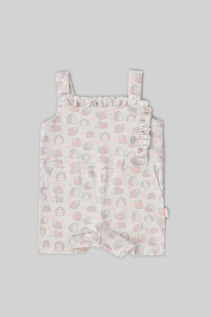 Rouned Printed Jumpsuit