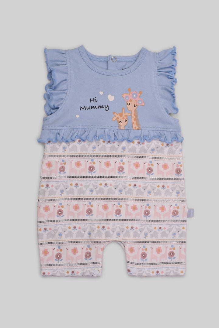 Rouned Printed Jumpsuit