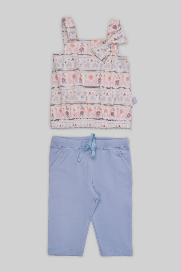 Rouned Printed Set