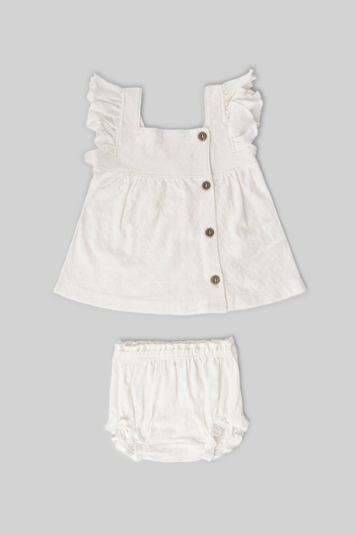 Rouned Pajamas Set