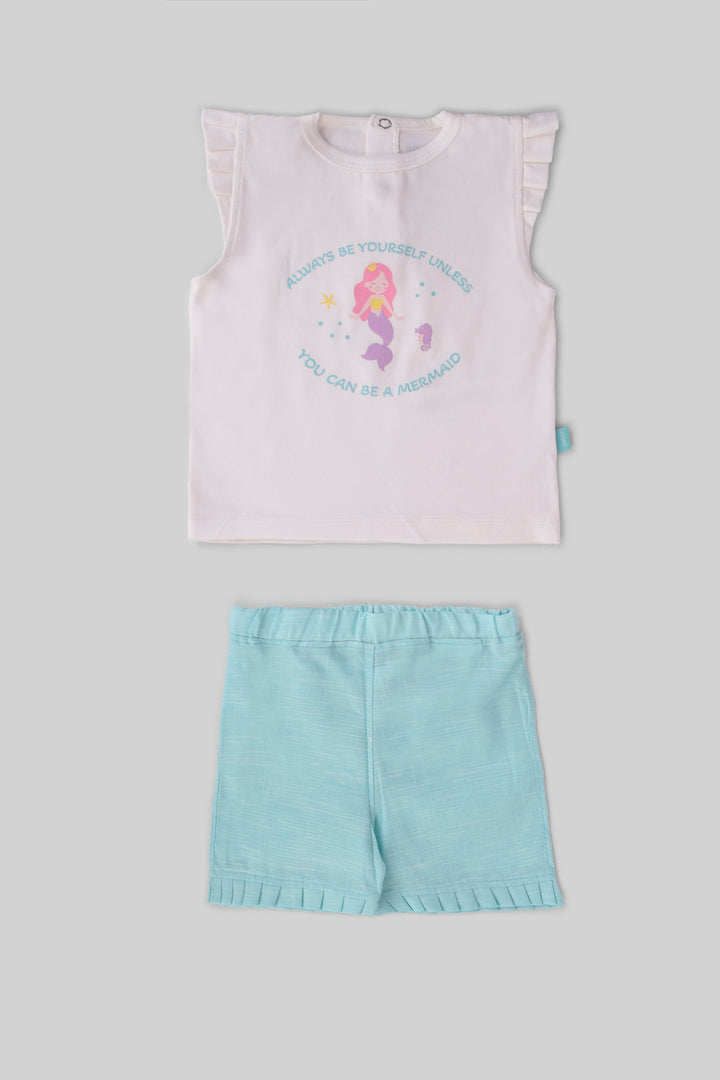 Rouned Pajamas Set