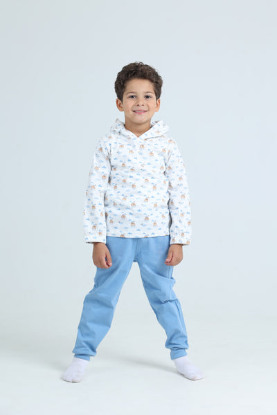 Hooded Printed Set