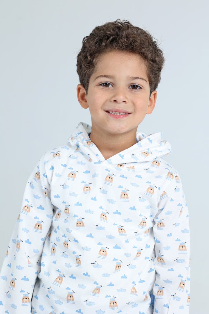 Hooded Printed Set