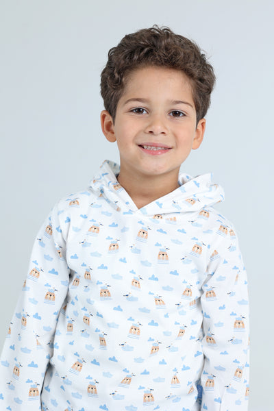 Hooded Printed Set